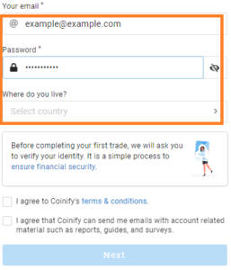 Bull Spike Trading Signalss Partners With Coinify To Make Buying Bitcoin Even Easier - Coinify EmailCountry 257x300